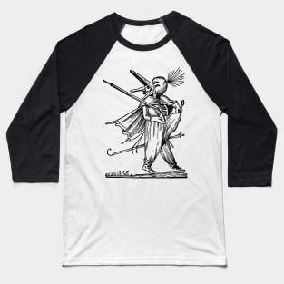 Grotesque #55 The Drolatic Dreams of Pantagruel (1565) Baseball T-Shirt